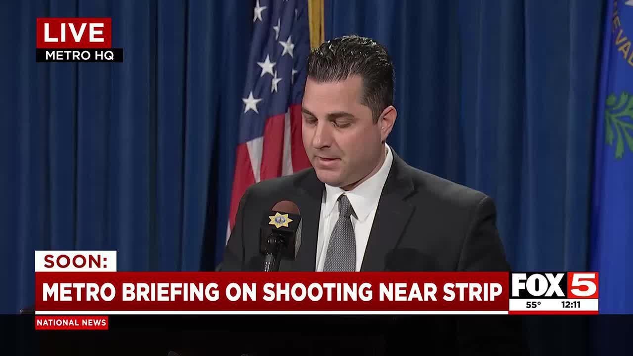 Lvmpd Provides Details On Early Morning Shooting Near The Strip