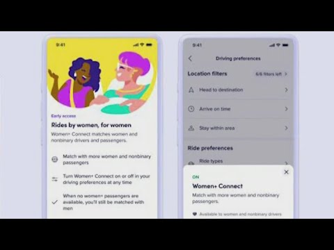 LYFT launches a new feature called Women+ Connect, designated to women and nonbinary