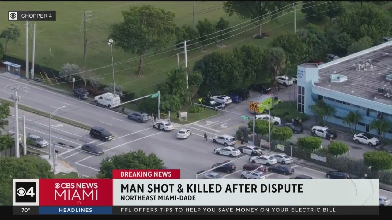 Man Shot And Killed After Dispute In Northeast Miami Dade Business