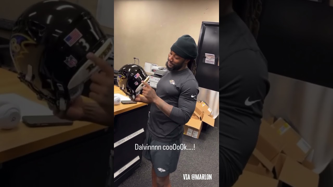 Marcus And Marlon Welcoming Dalvin Cook The The Squad 😂🤣😭 #nfl #ravens #dalvincook #playoffs