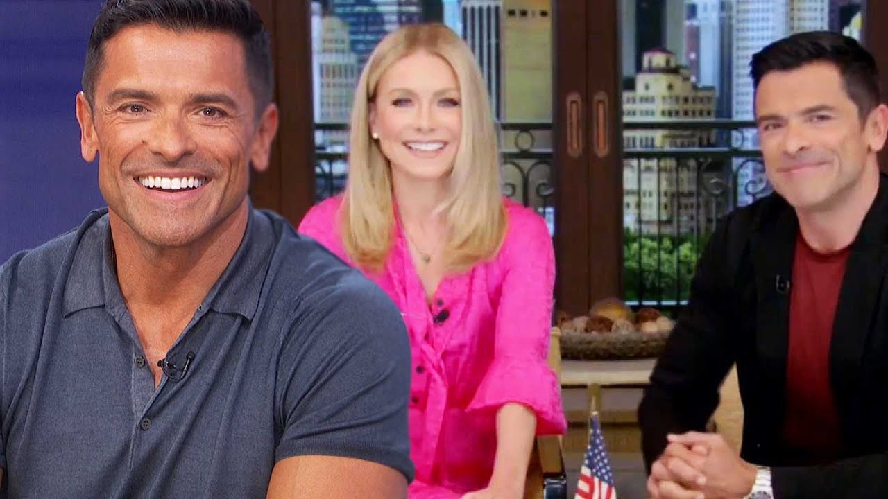 Mark Consuelos On Wife Kelly Ripa And Why He Doesn’t Believe She’ll Retire Soon (exclusive)