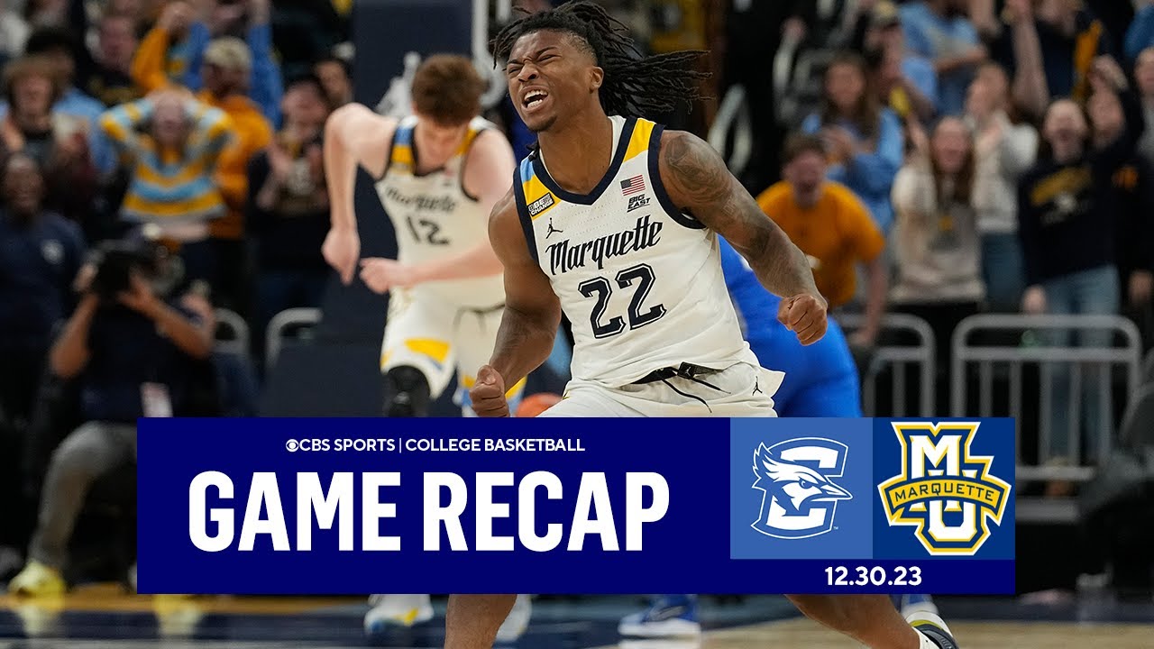 Marquette Rolls Past Creighton | Game Recap | Cbs Sports