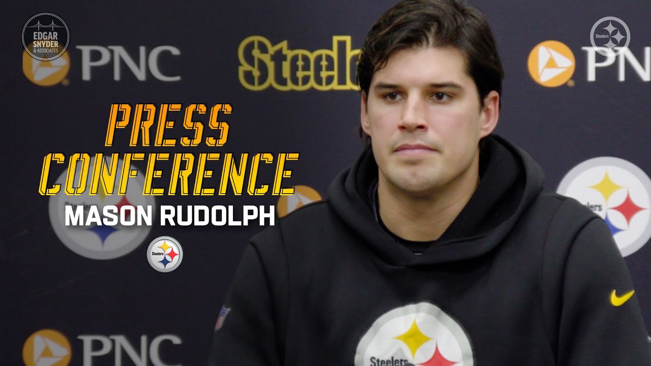 Mason Rudolph On Preparing For Wild Card Game Vs. Bills | Pittsburgh Steelers