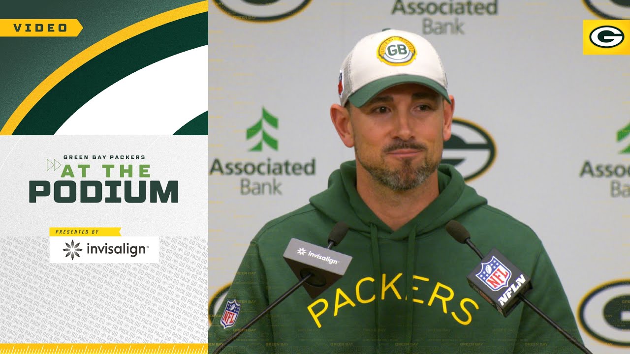 Matt Lafleur Proud Of Team’s Ability To Stick Together During The Season