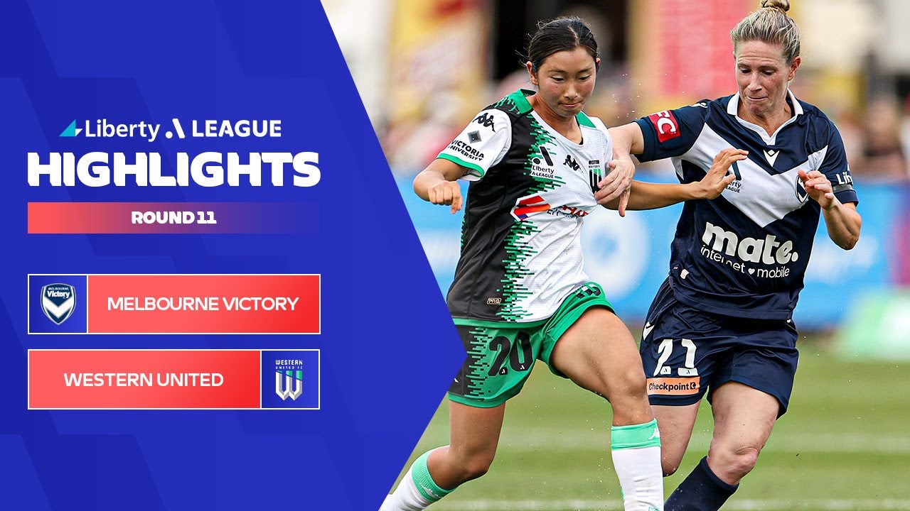 Melbourne Victory V Western United Fc – Highlights | Liberty A League 2023 24 | Round 11