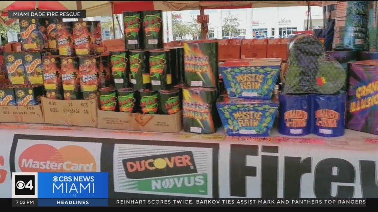 Miami Dade Firefighters Share Fireworks Safety Tips