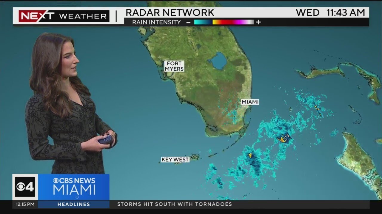 Miami Weather For Wednesday 1/10/2024 12pm