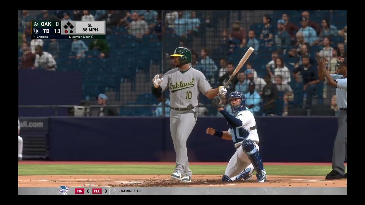 Mlb® The Show™ 19 Franchise Mode Game 66 Tampa Bay Rays Vs. Oakland Athletics Part 2