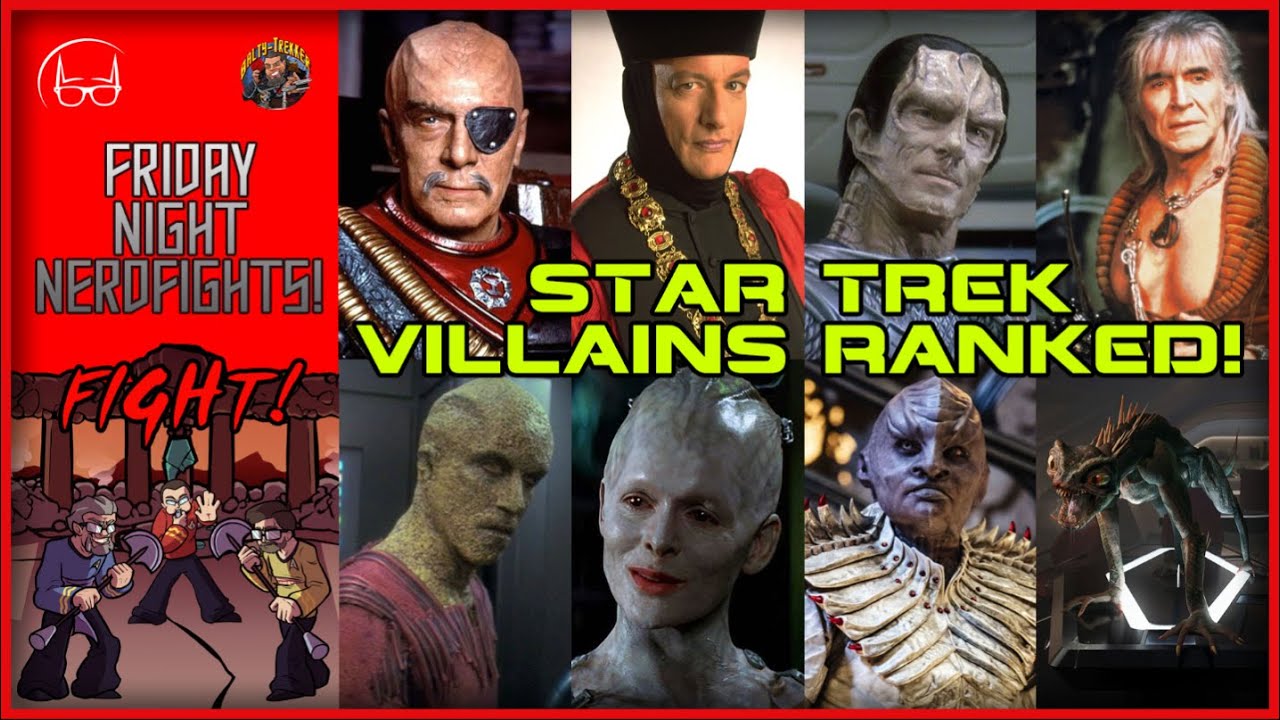 Nerdfights: Star Trek Villains Ranked! (the Right Way)