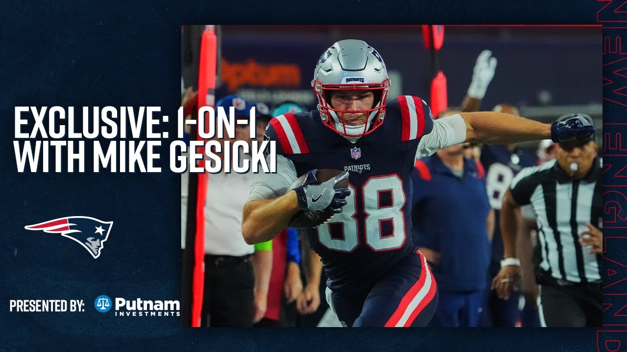 New England Patriots Tight End Mike Gesicki Speaks To Patriots.com | 1 On 1