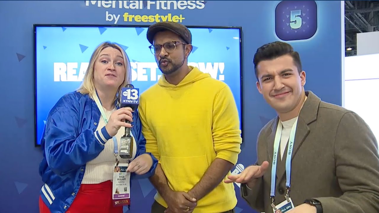 New Tech Meets Rap At Ces 2024 Mental Fitness Display