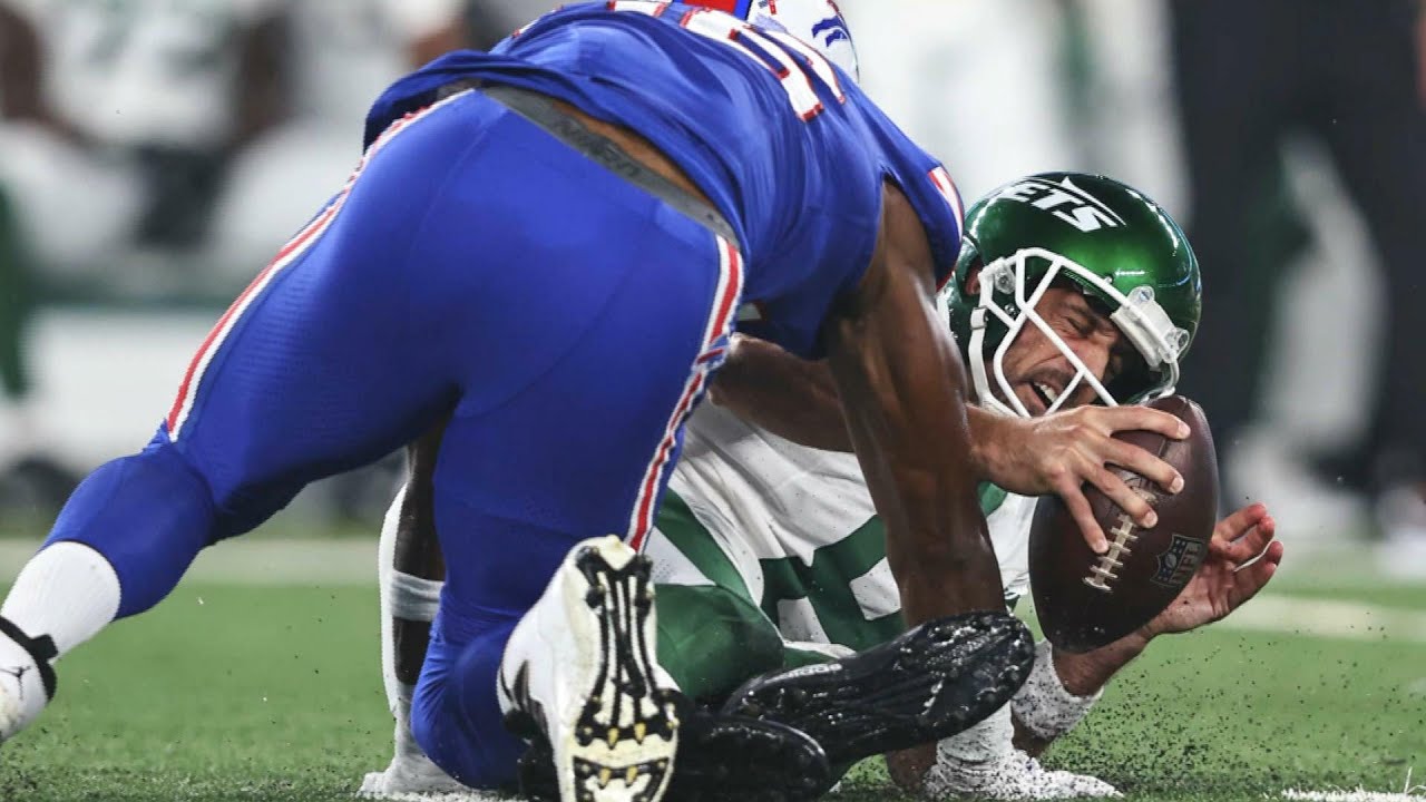 New York Jets Win In Overtime Despite Potentially Serious Injury To Quarterback Aaron Rodgers