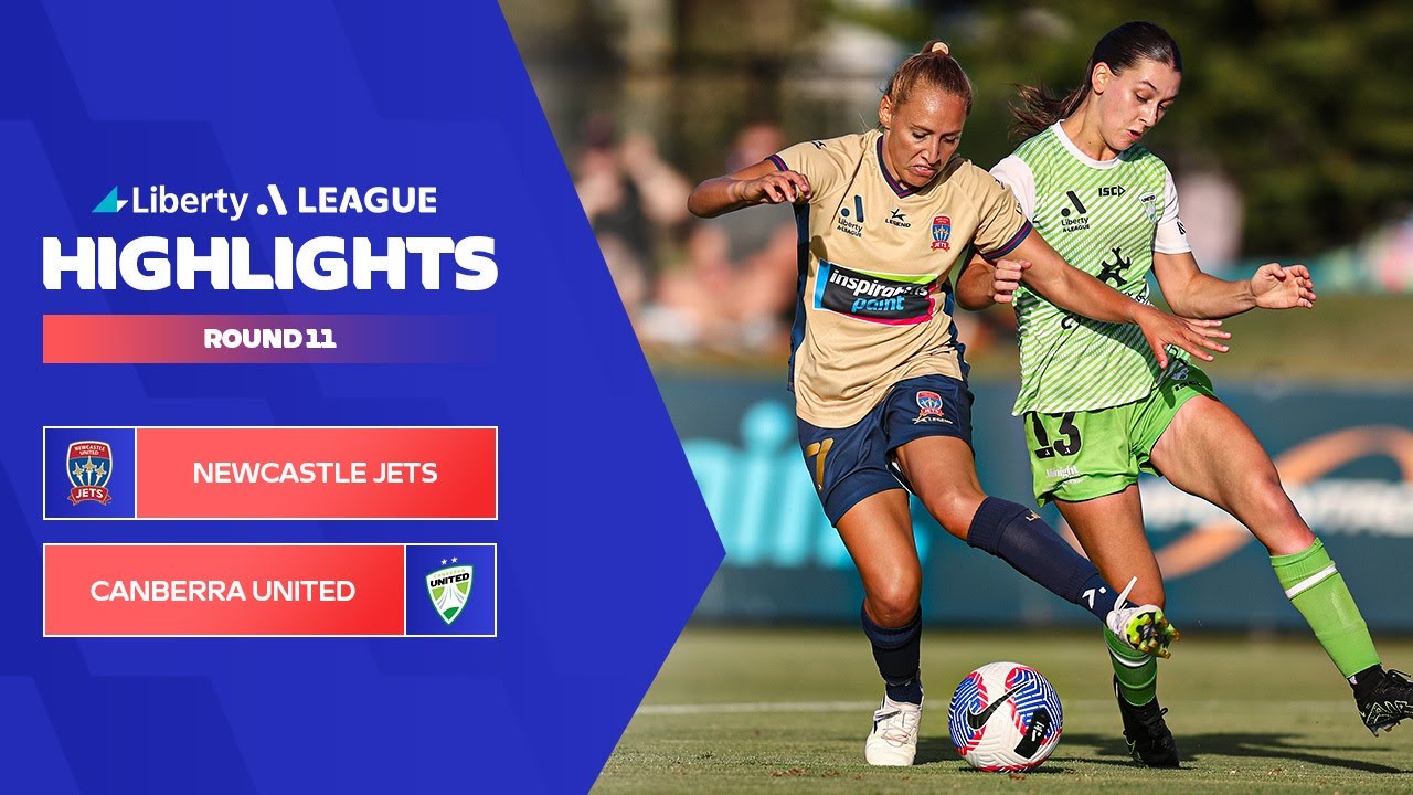 Newcastle Jets V Canberra United Fc – Highlights | Liberty A League 2023 24 | Round 11