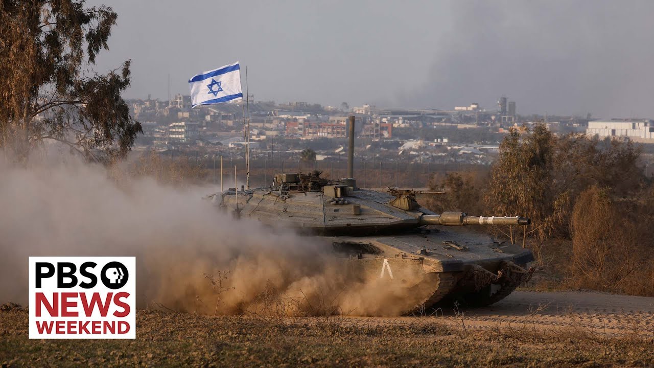 News Wrap: Israeli Tanks Push Deeper Into Gaza As Airstrikes On Camps Continue