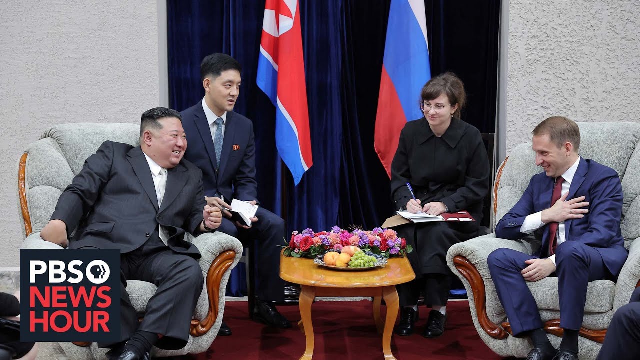 News Wrap: Kim Jong Un Arrives In Russia To Discuss Major Arms Deal With Putin