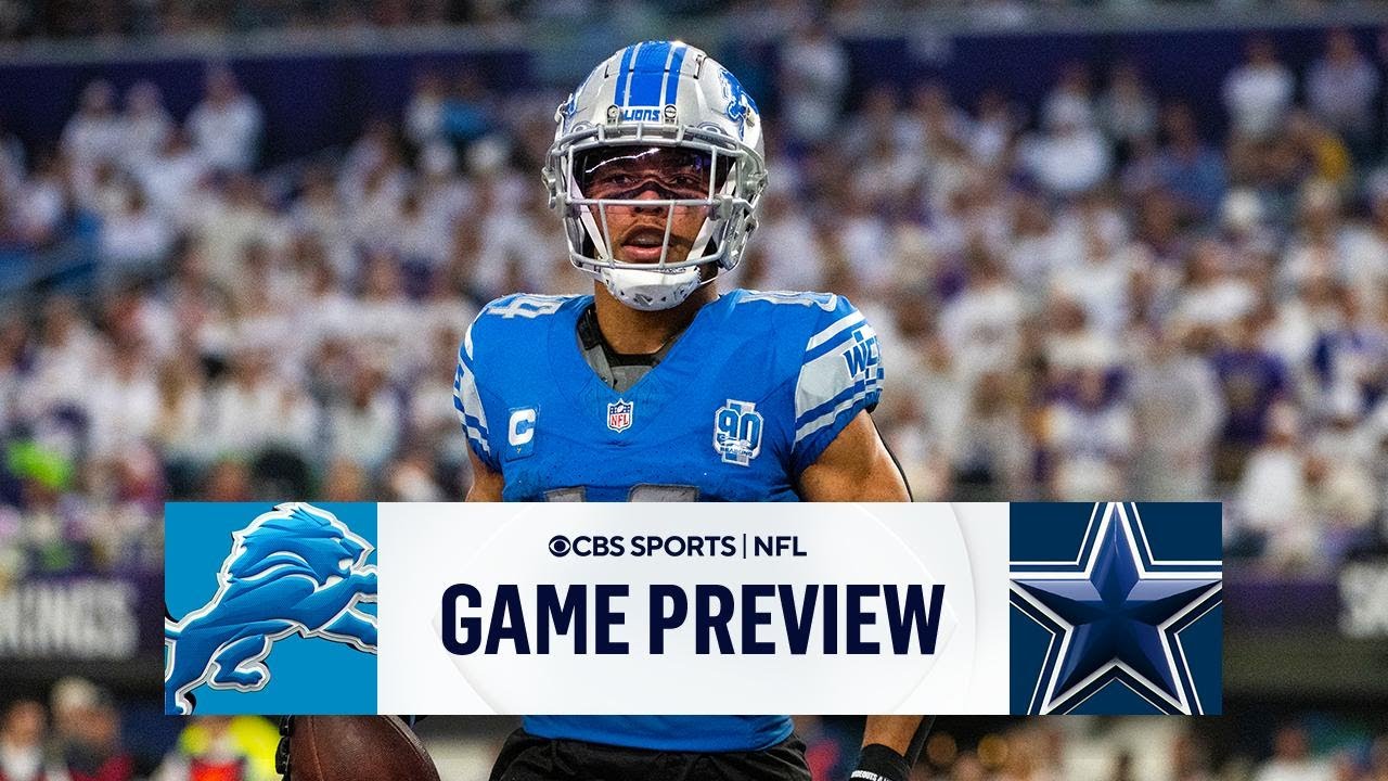 Nfl Week 17: Lions At Cowboys | Full Preview | Cbs Sports