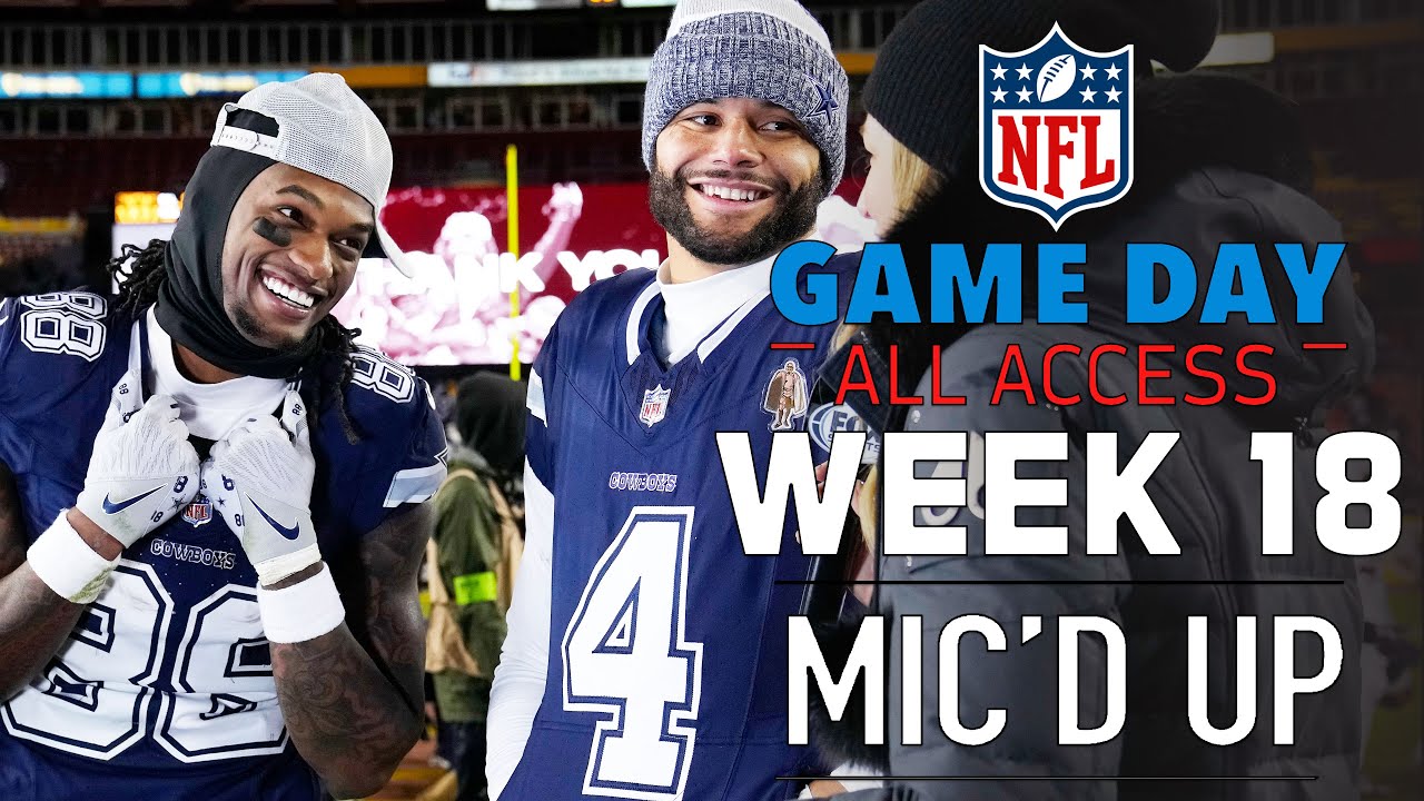 Nfl Week 18 Mic’d Up, “winner Of This Game Makes The Playoffs” | Game Day All Access