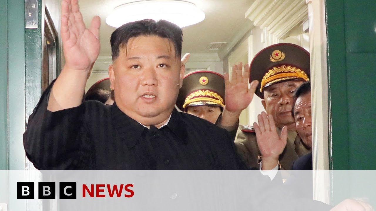 North Korean Leader Kim Jong Un Enters Russia To Visit President Putin – Bbc News