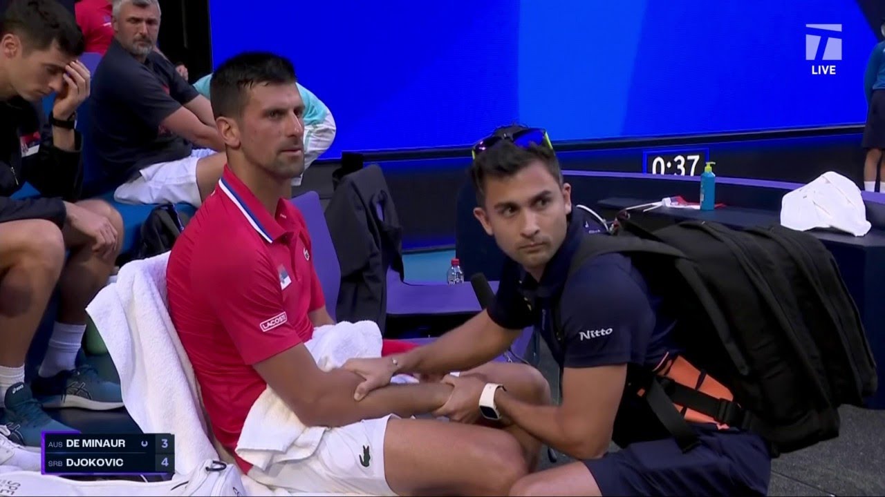 Novak Djokovic Suffers Wrist Injury In Loss To De Minaur | Tennis Channel Live | Tennis News