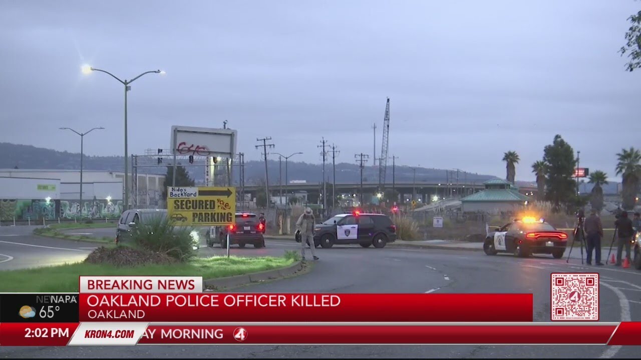 Oakland Police Officer Shot And Killed On Duty Friday