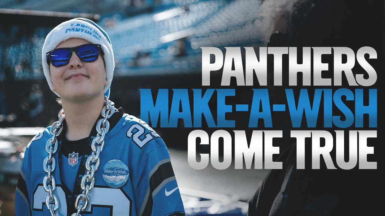 Panthers Fan Gets His ‘make A Wish’ Moment | Carolina Panthers