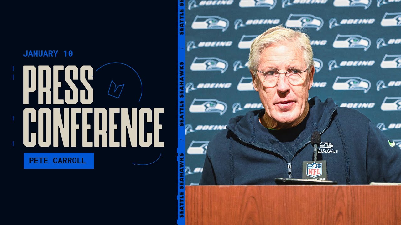 Pete Carroll Press Conference – January 10, 2024