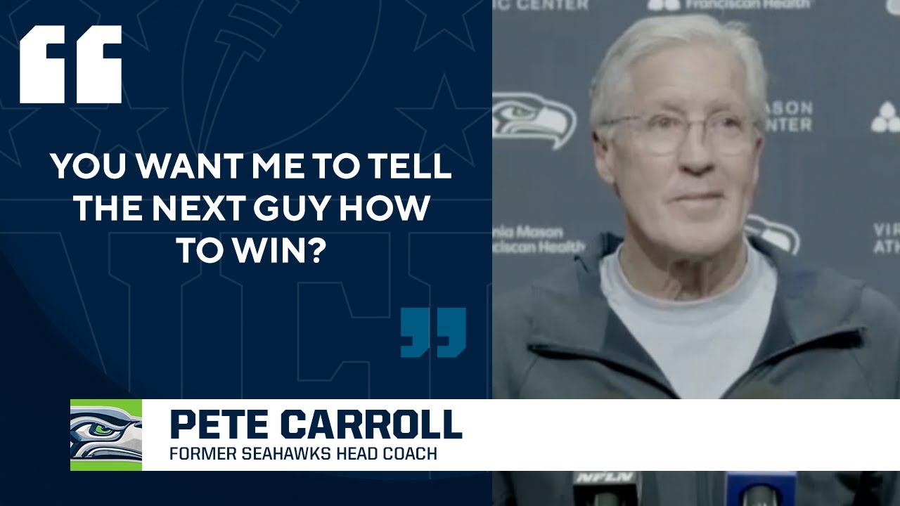 Pete Carroll Reflects On His Time As Seahawks Head Coach | Presser + Reaction | Cbs Sports