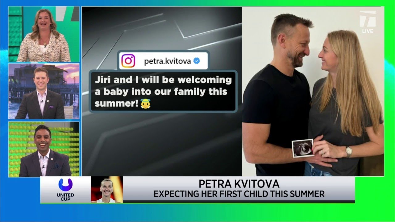 Petra Kvitova Expecting First Child | Tennis Channel Live | Tennis News