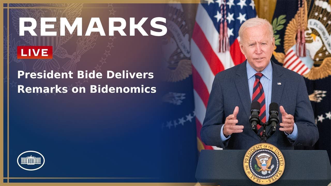 President Bide Delivers Remarks On Bidenomics