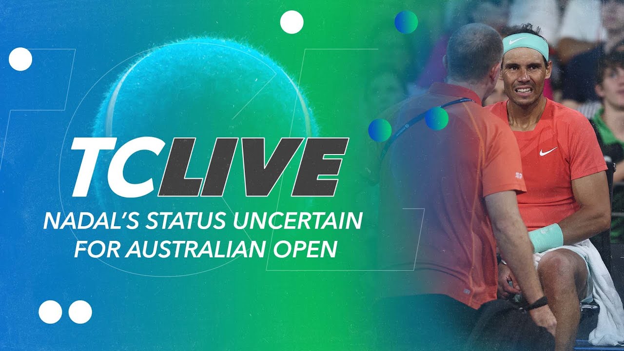 Rafa Nadal Suffers Injury In Brisbane Loss | Tennis Channel Live | Tennis News