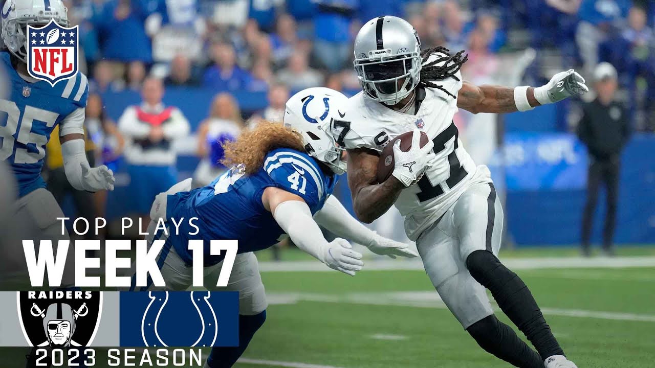 Raiders’ Top Plays From Week 17 Vs. Colts | 2023 Regular Season Week 17 | Nfl