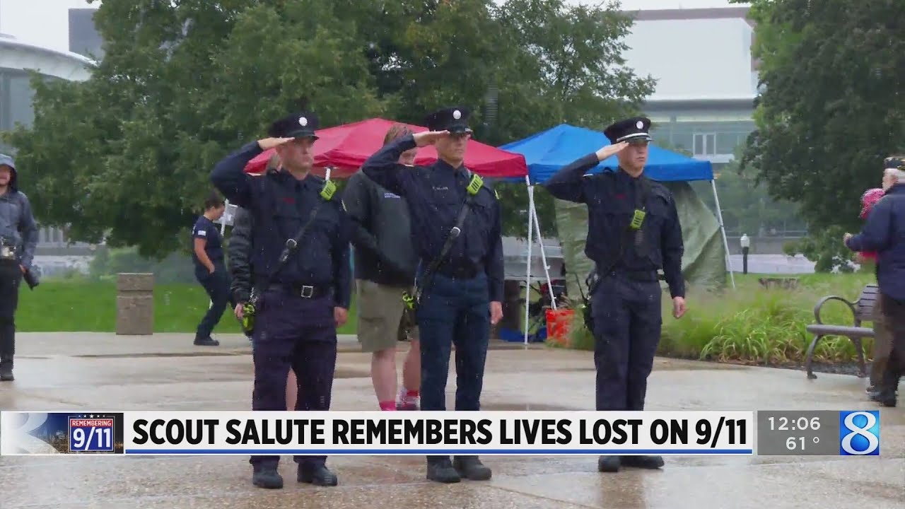 Rain Doesn’t Stop Gr Community From Remembering 9/11 | Battle Creek News