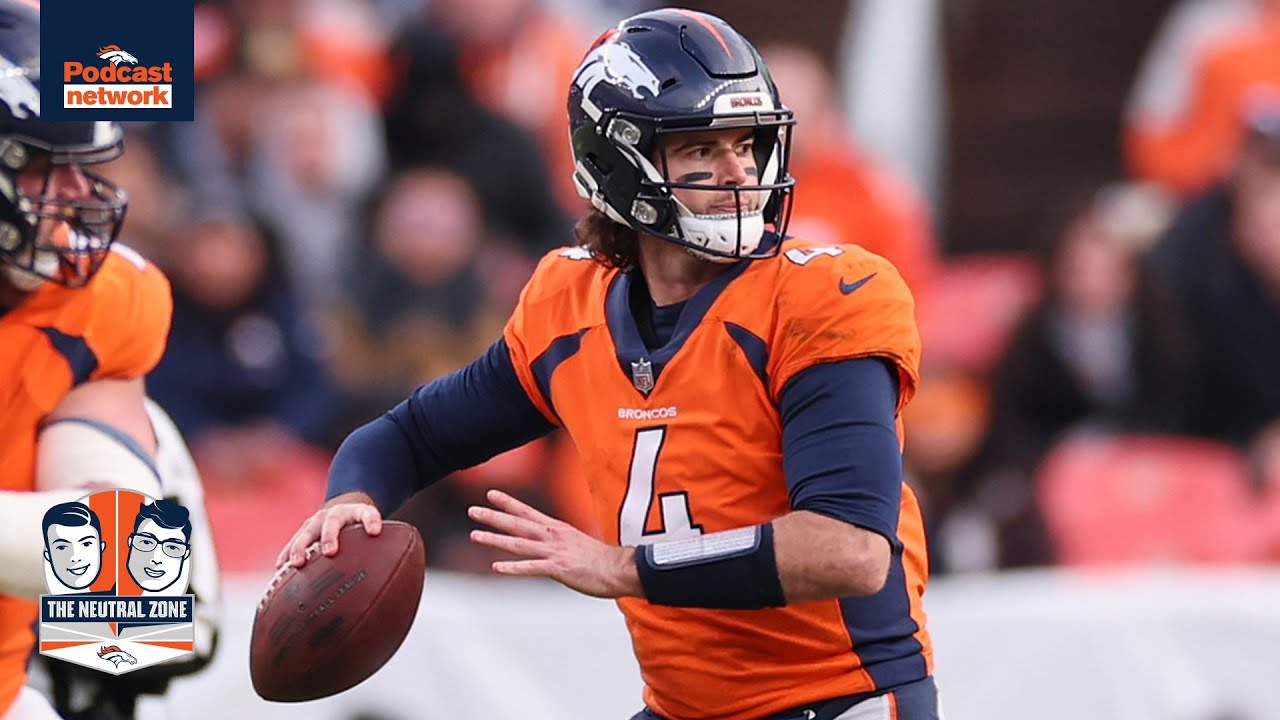 Reviewing Qb Jarrett Stidham’s First Broncos Win | The Neutral Zone