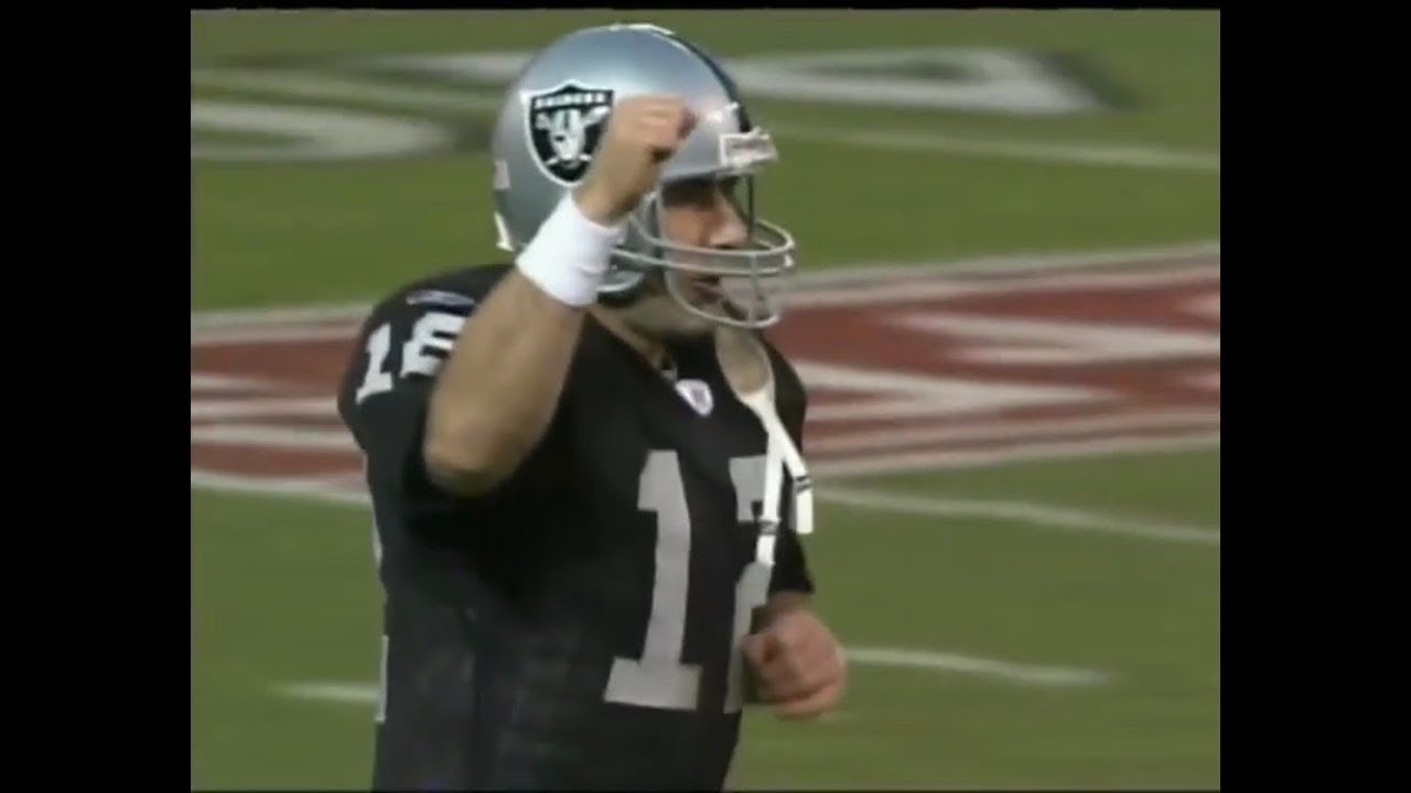 Rich Gannon Full 2002 Afc Championship Game Highlights Vs. Titans