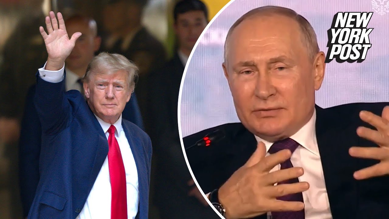 Russian President Vladimir Putin Blasts Donald Trump Criminal Charges As Political ‘persecution’