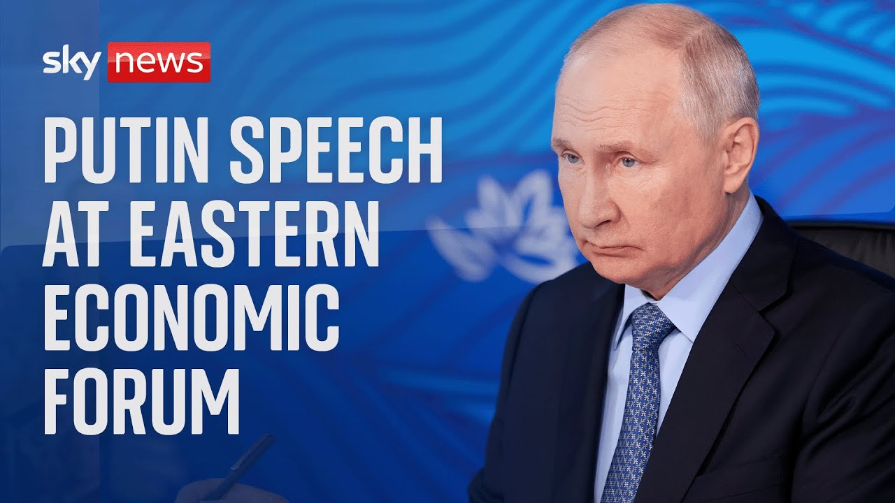 Russian President Vladimir Putin Addresses Eastern Economic Forum