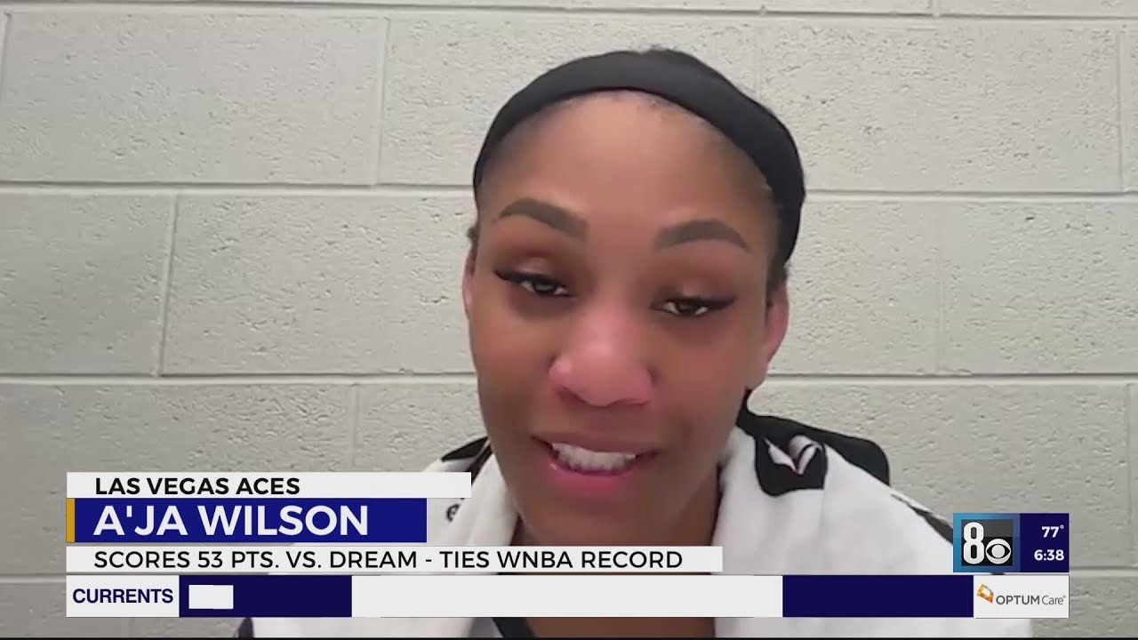 Las Vegas Aces A’ja Wilson Ties Wnba Record