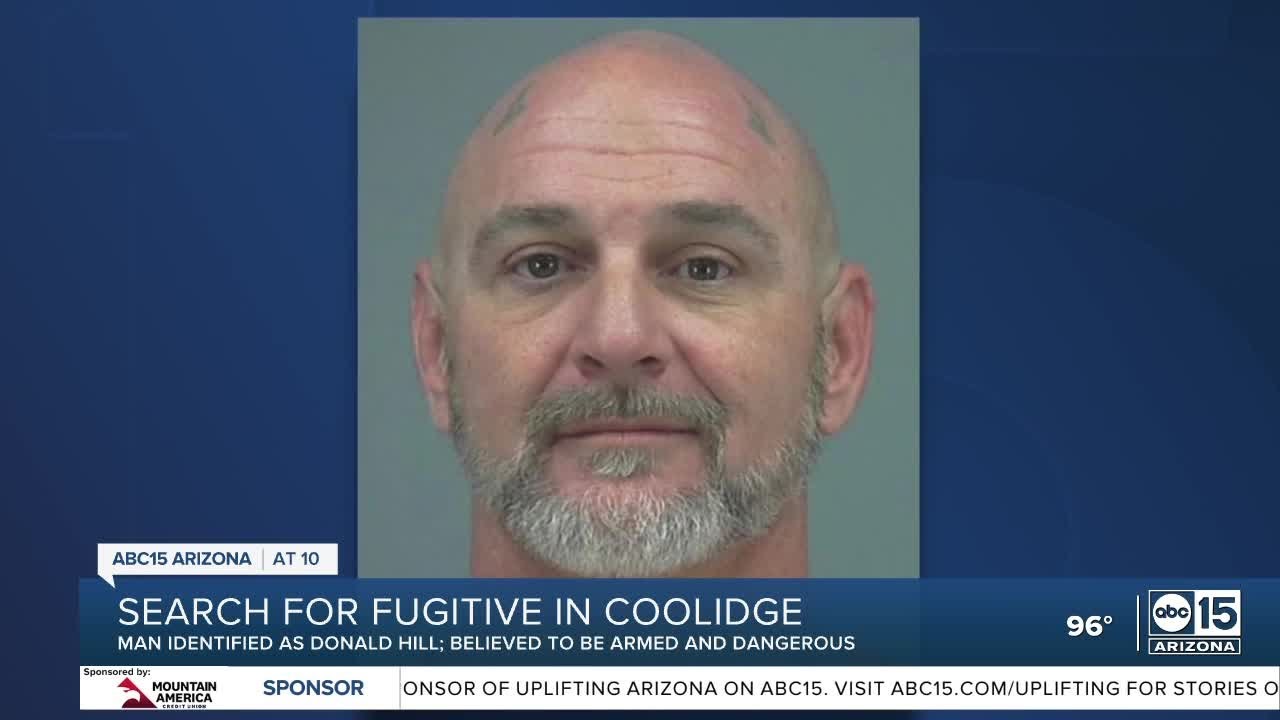 Search Continues For Fugitive After Investigation Prompted School Lockdown In Coolidge