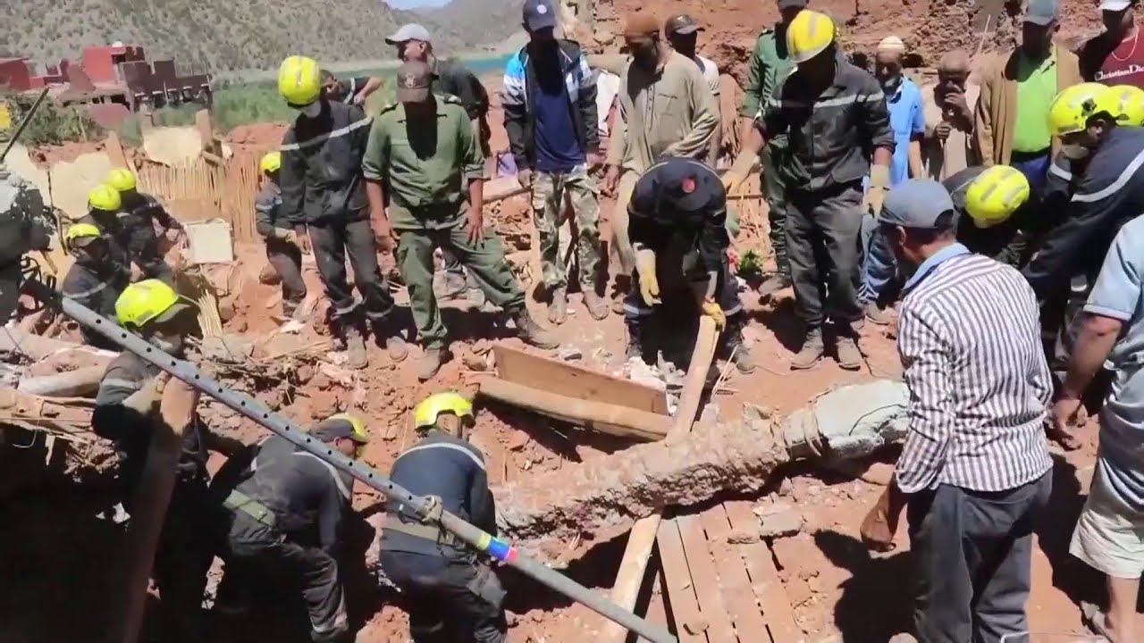 Search For Survivors In Morocco Continues As Death Toll Tops 2,400 | Houston