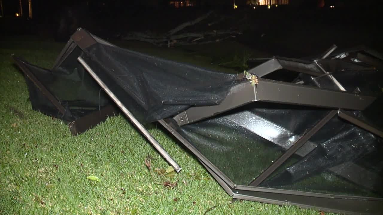 Severe Weather Causes Damage Across Tampa Bay