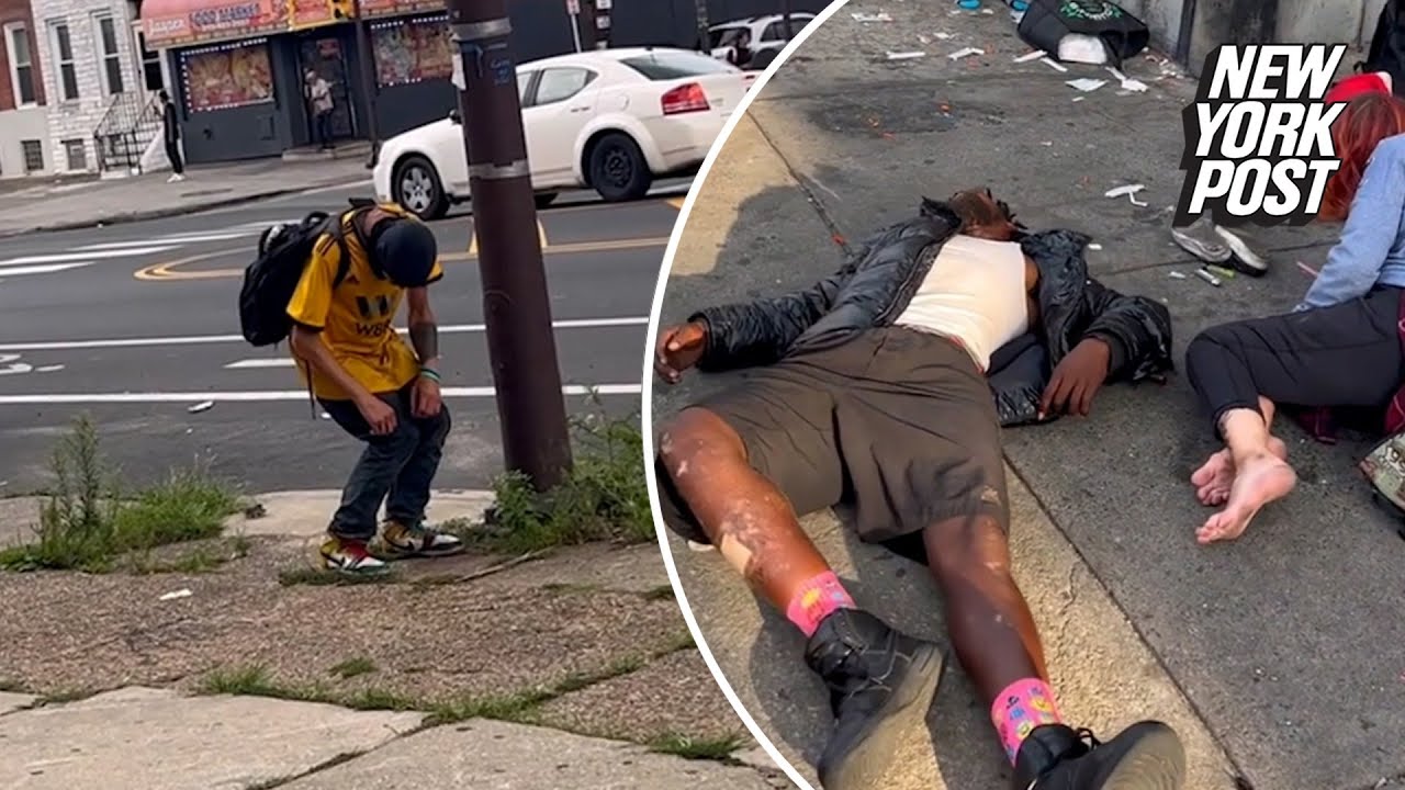 Shocking Video Shows Zombie Like Addicts At ‘ground Zero’ Of Philadelphia’s ‘tranq’ Epidemic