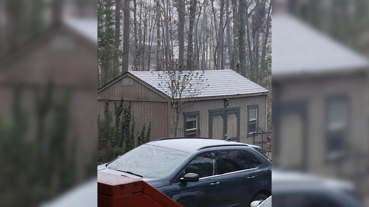 Snow Flurries Reported In North Georgia