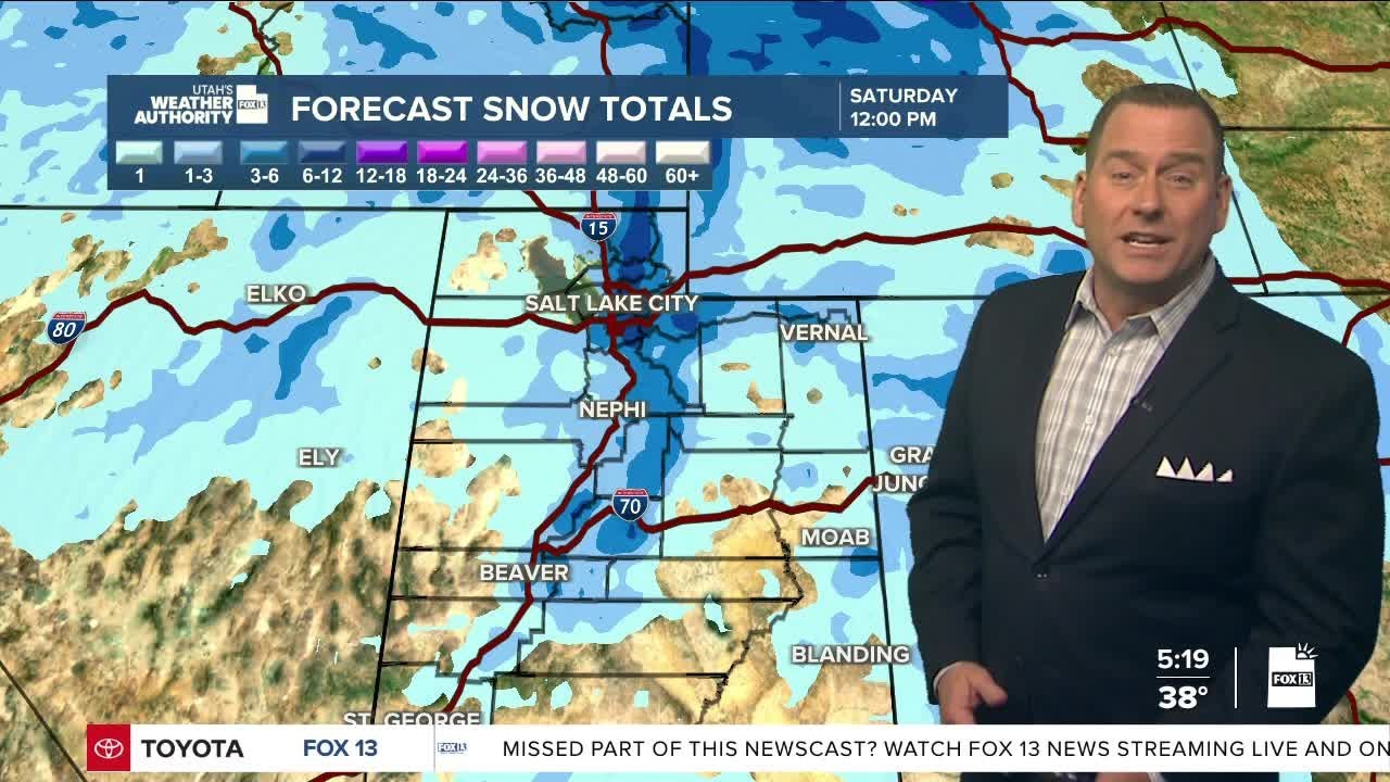 Snow, Snow And More Snow! Friday, March 24 | Utah News