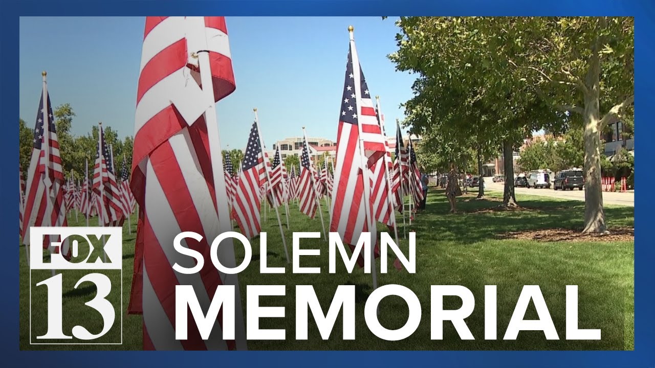 Solemn ‘healing Field’ In Sandy Honors Those Who Died During 9/11 | Utah News