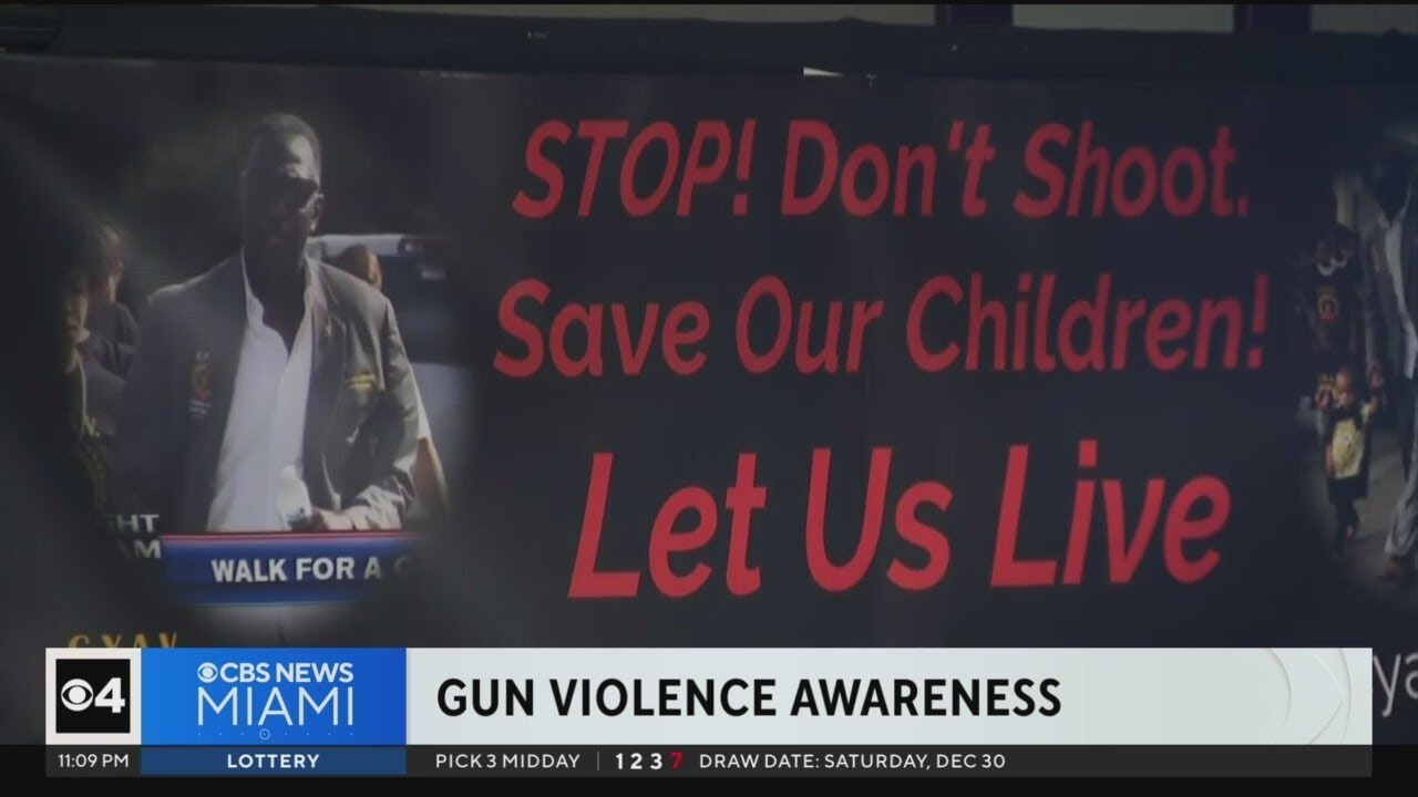 South Florida Community Raises Awareness Of Gun Violence