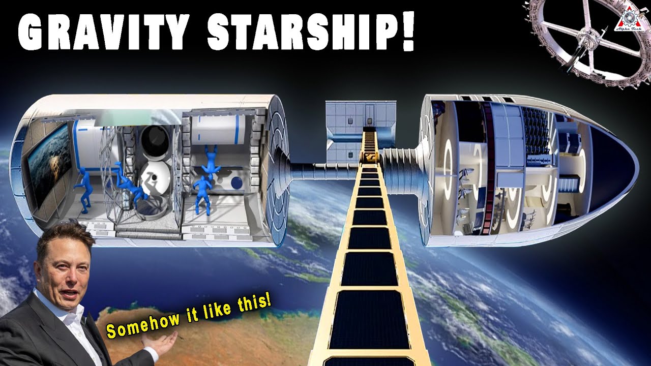 Spacex Starship Artificial Gravity Opens Up… | Spacex