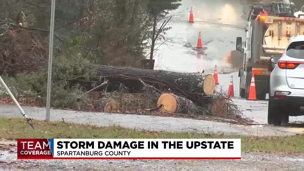 Storm Damage In The Upstate