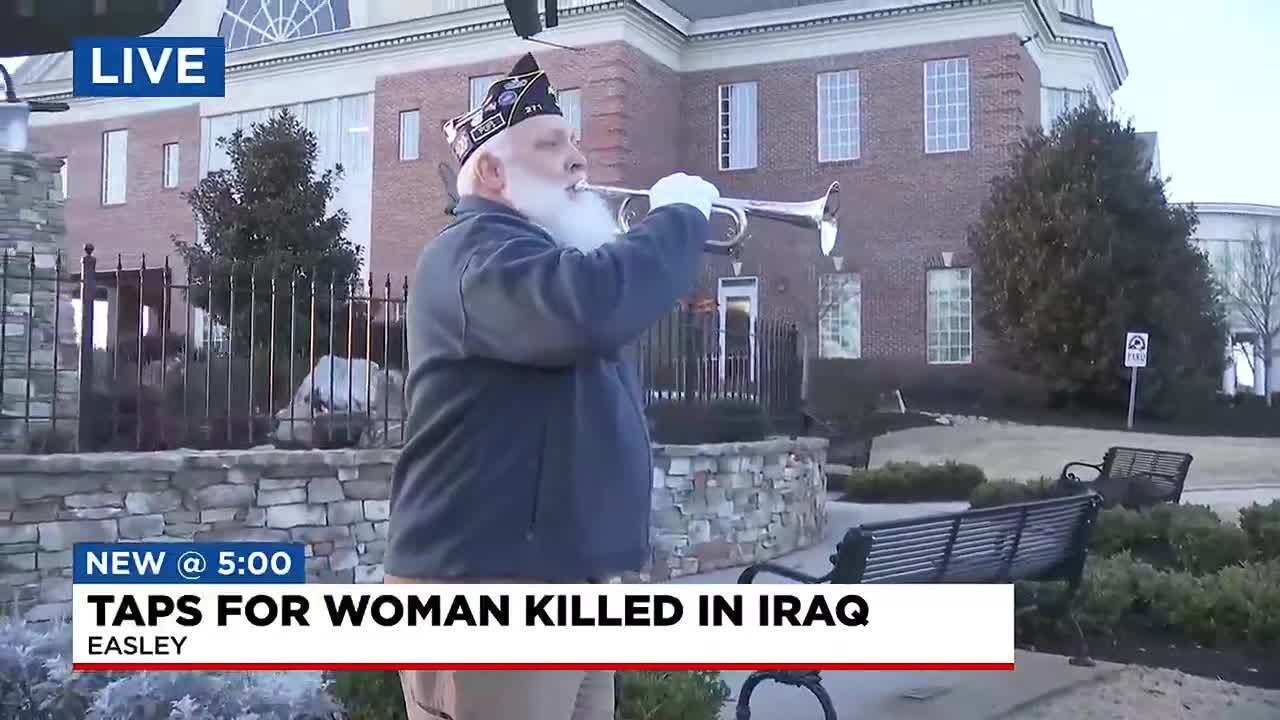 Taps Played For Upstate Woman Killed In Iraq