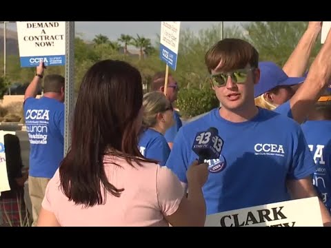 Teachers Continue To Rally Following Ccsd’s ‘impasse’ Decision Over Contract Negotiations