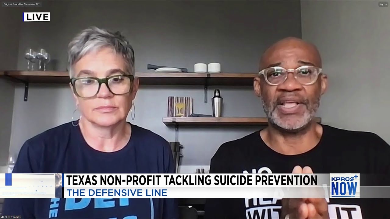 Texas Non Profit “the Defensive Line” Tackling Suicide Prevention And Mental Health | Houston